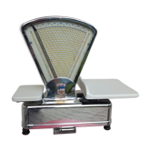 Ancienne balance de boucher Moreau Cachan inox