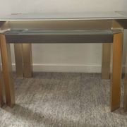 Duo de tables gigognes des années 70