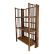 Folding bamboo shelf, 1960, Italy