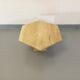 Vintage travertine hexagonal coffee table from the 70s 80s