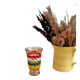 Vase en verre multicolore années 50