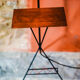Lampadaire graphique années 50