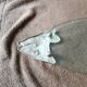 Serving plate for salmon fish dish silver plate and thick glass tray