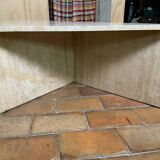 Travertine coffee table