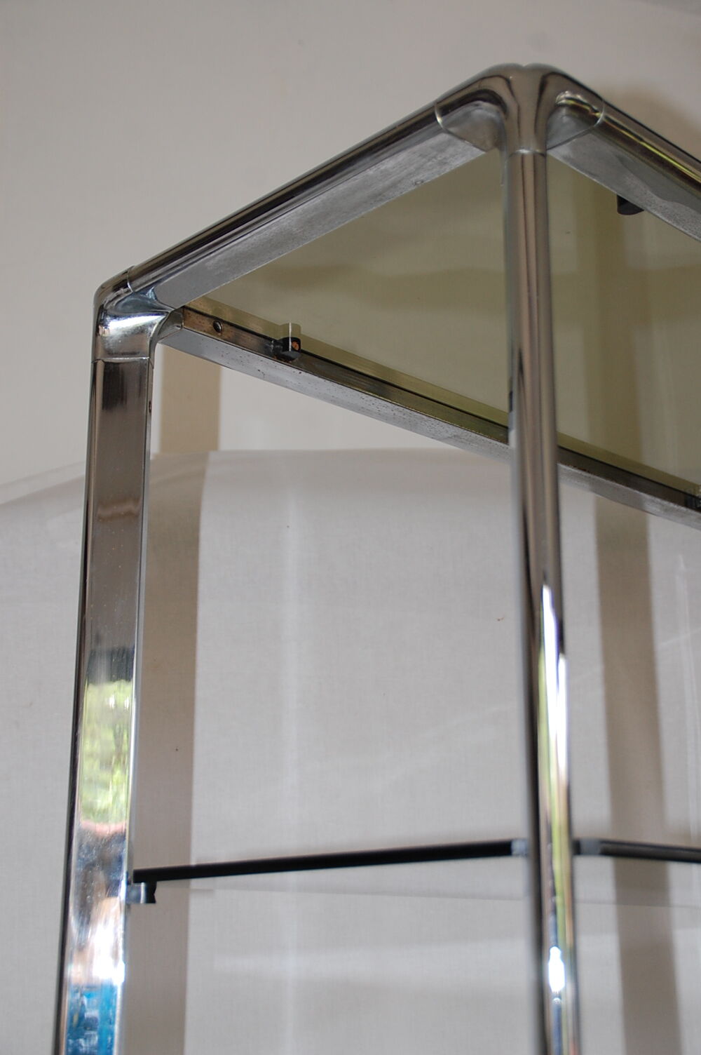 Etagère italienne chrome Fratelli Orsenigo 1970