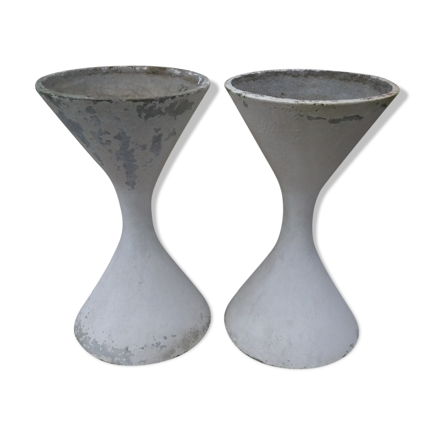 Pair of Anton Bee design diabolo planters, assisted by Guhl Willy