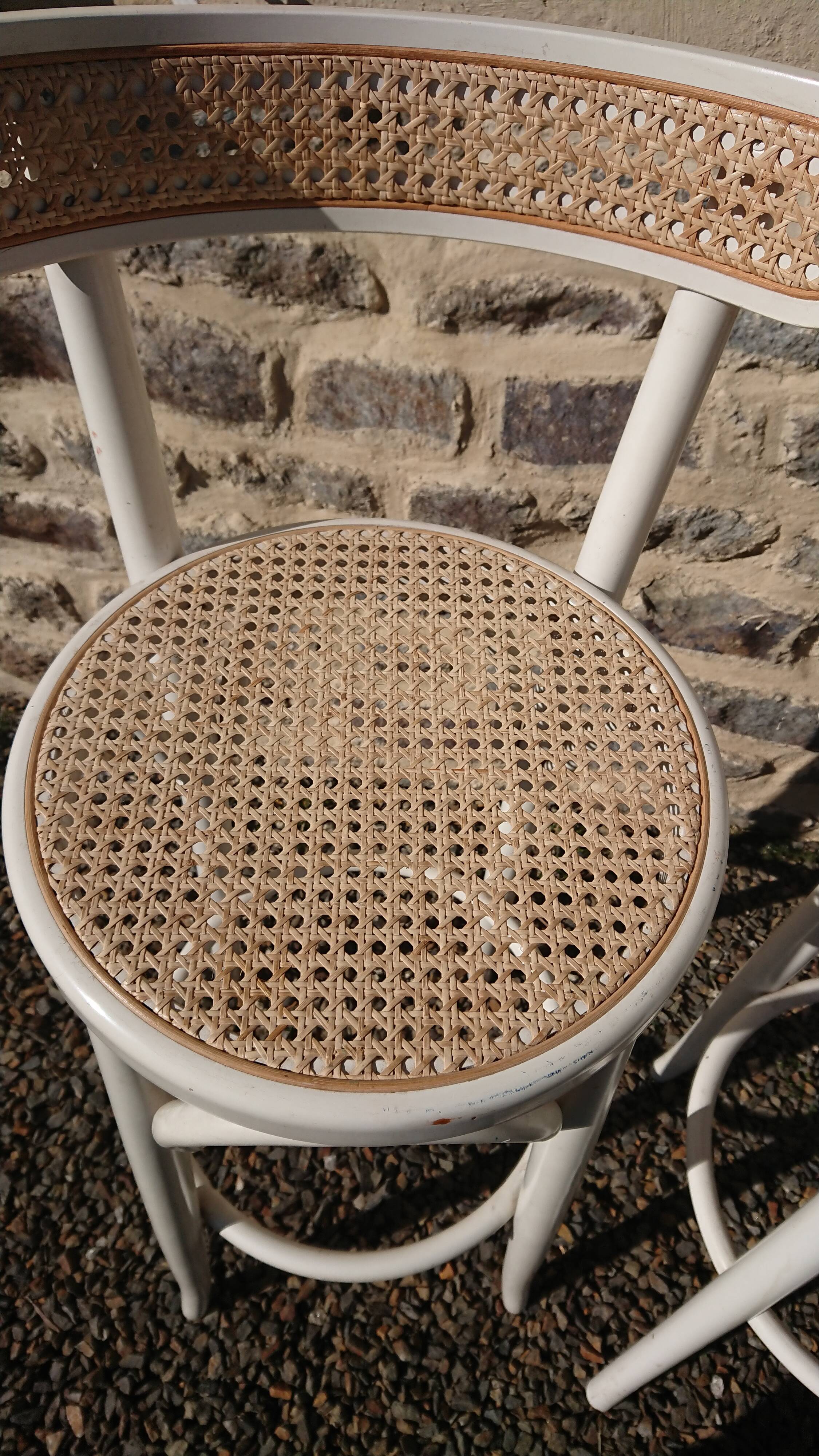 Lot of two canna stools