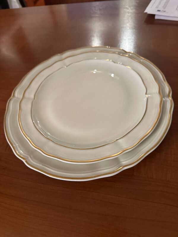Lots d’assiettes en porcelaine Limoges Bernardaud