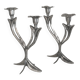 Pair of floral Art Nouveau candlesticks