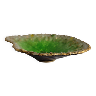 Enamelled bowl on silver