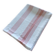 Nappe ancienne rose et blanche