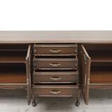 Old and elegant Ludwik chest of drawers. After professional renovation.