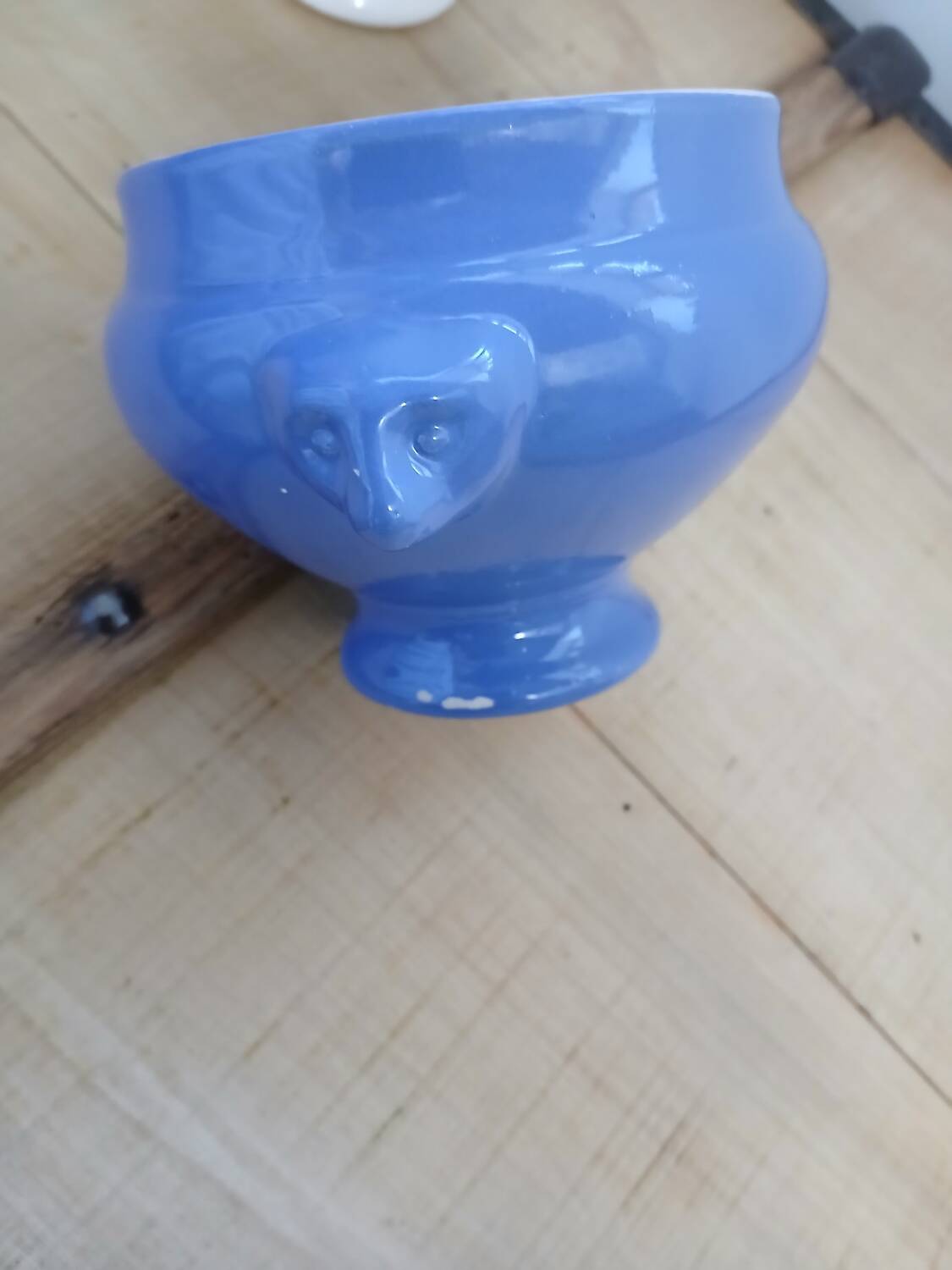 6 antique soup bowls