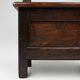 Antique French Wooden Stool with Storage