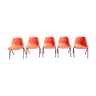 Stackable chairs designer Robin Day