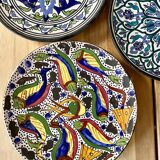 Handmade ethnic plates