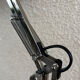 Lampe de bureau acier nickelé