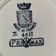 Set of two ironstone deep plates Saint-Amand Primax