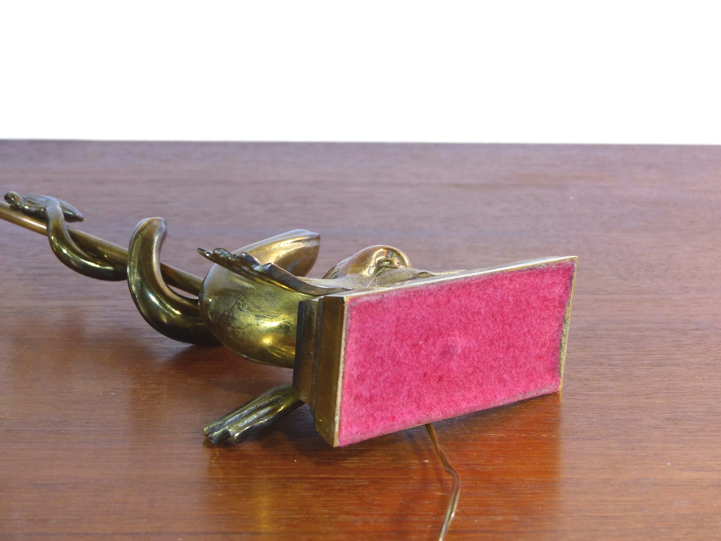 Dolphin and Trident table lamp