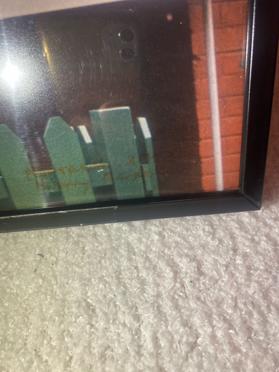 Signed silver print – Montreal 1987 – Vintage colour print