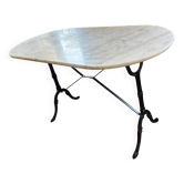 Bistro table marble 121 x 60 cm