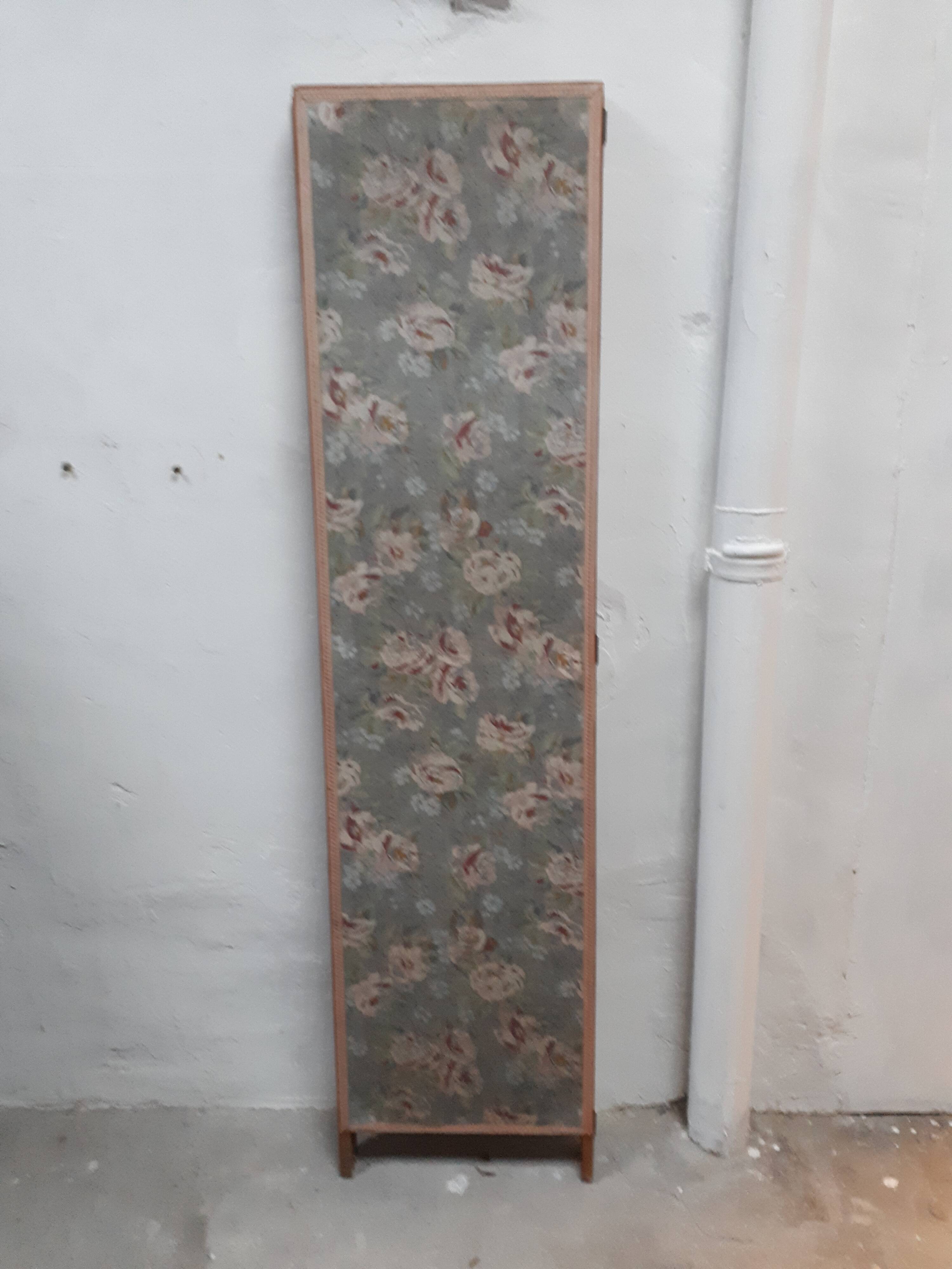 Antique fabric screen 1950
