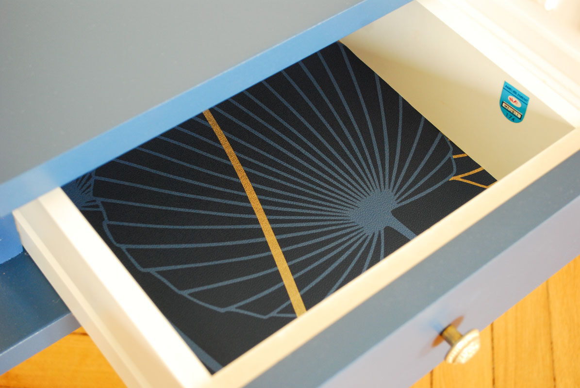 Revamped vintage vanity