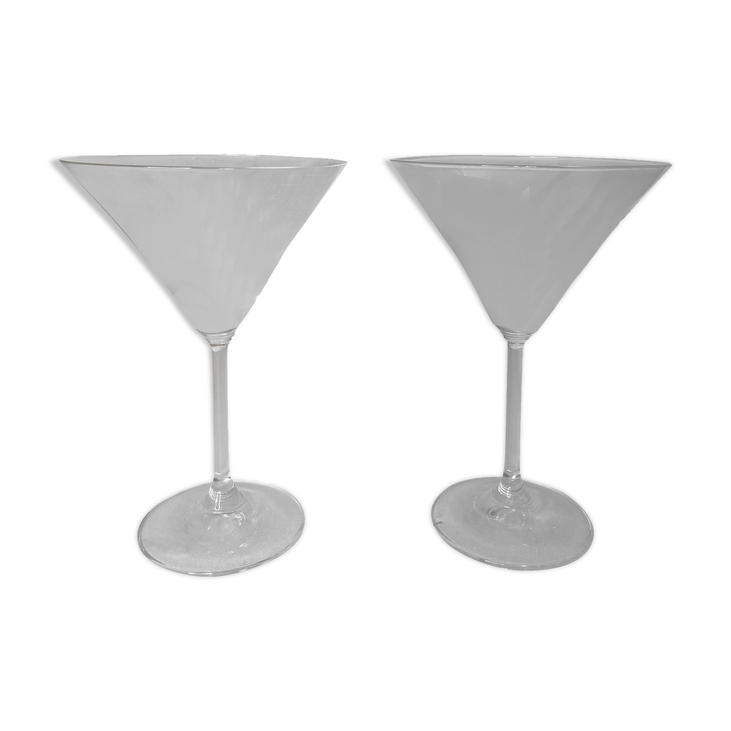 Iridescent martini lenses