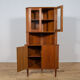 Mid-Century Modern Teak Corner Cabinet, Denmark, 1960s