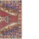 Vintage Turkish handmade rug 143x216 cm