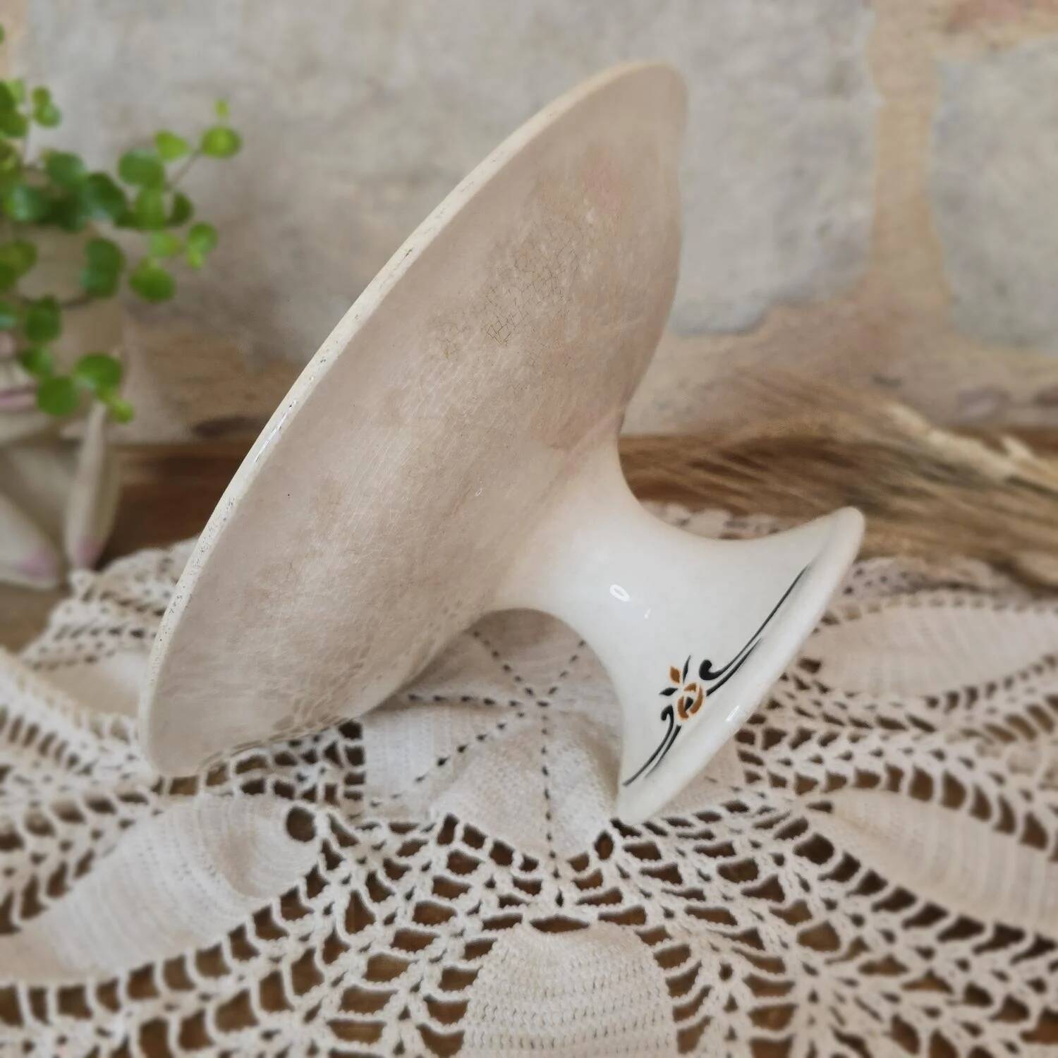 Compotier Art Déco, Modèle Trinité