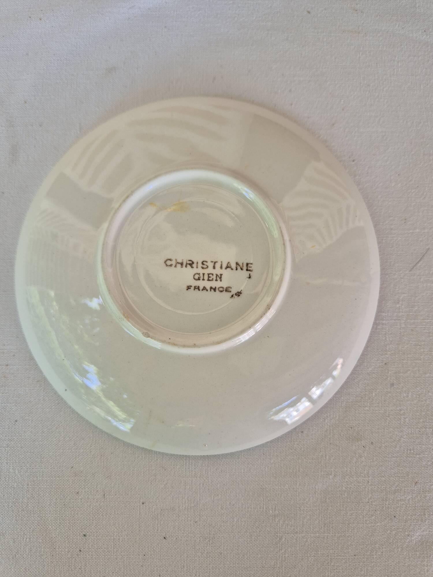 Gien Christiane sugar bowl + free saucer