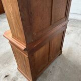 Large mahogany display case