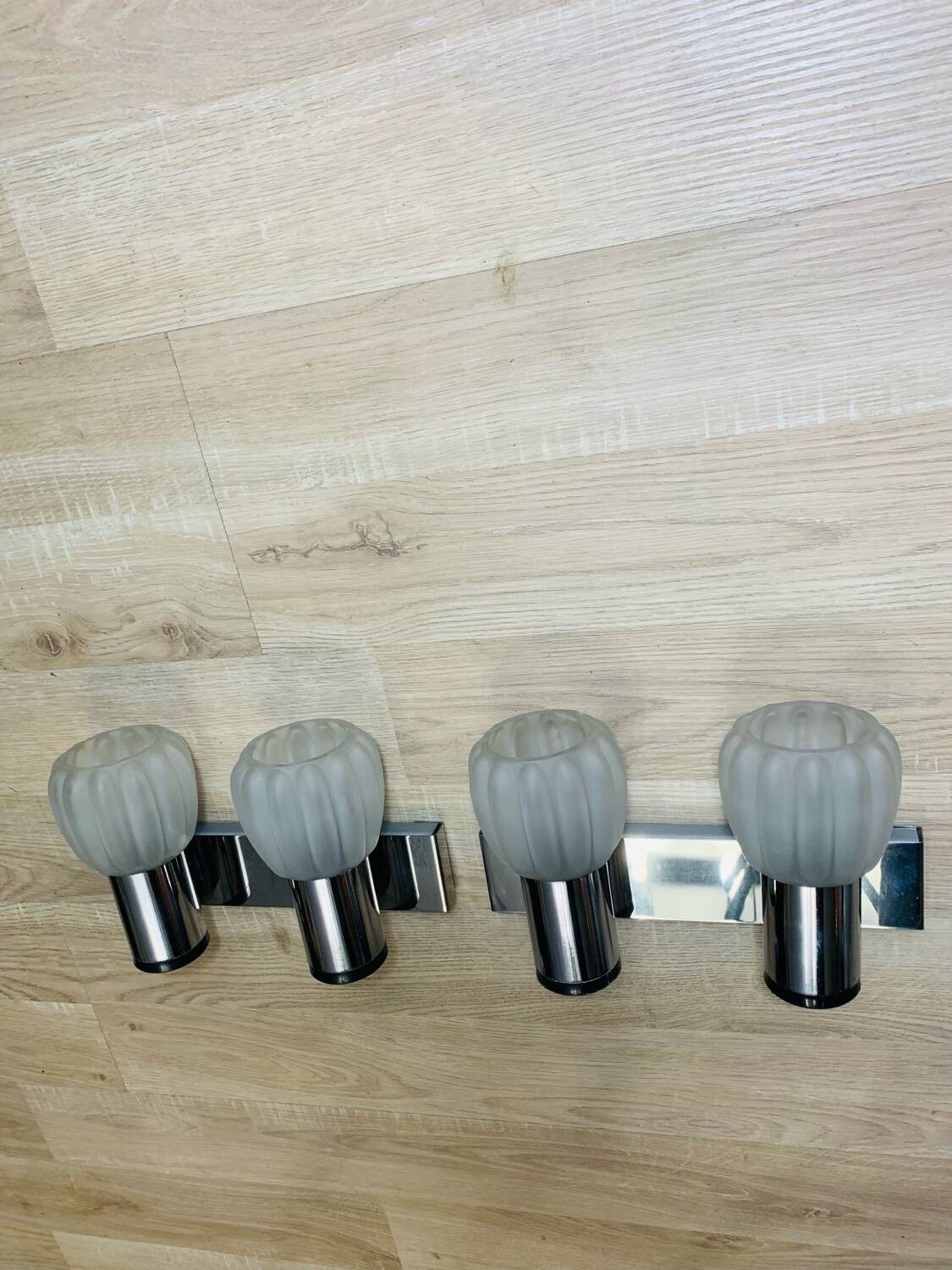 Pair of 70s wall lights