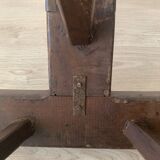 Traditional Basque chair in brutalist style