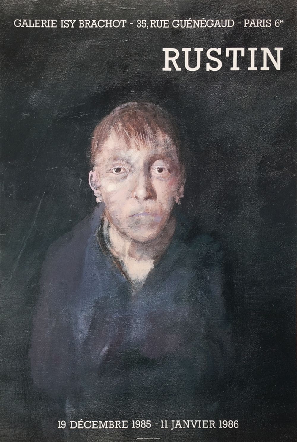 Jean Rustin, Poster 1986