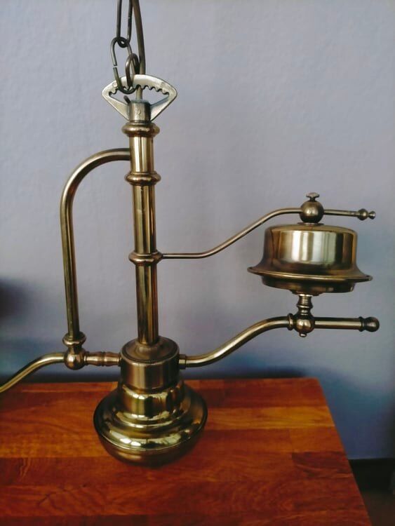 Lustre suspension billard