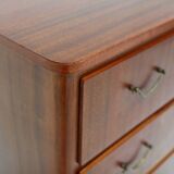 Scandinavian mahogany chest of drawers, Sweden, 1950