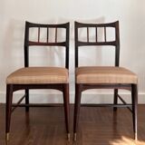 Chaises ebéne de macassar