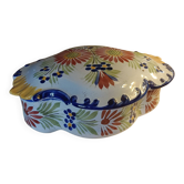 Covered box / vintage sweet jar in HB Henriot Quimper faience