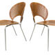 Suite de quatre chaises danoise "Trinidad" par Nanna Ditzel pour Fredericia Stolefabrik en teck