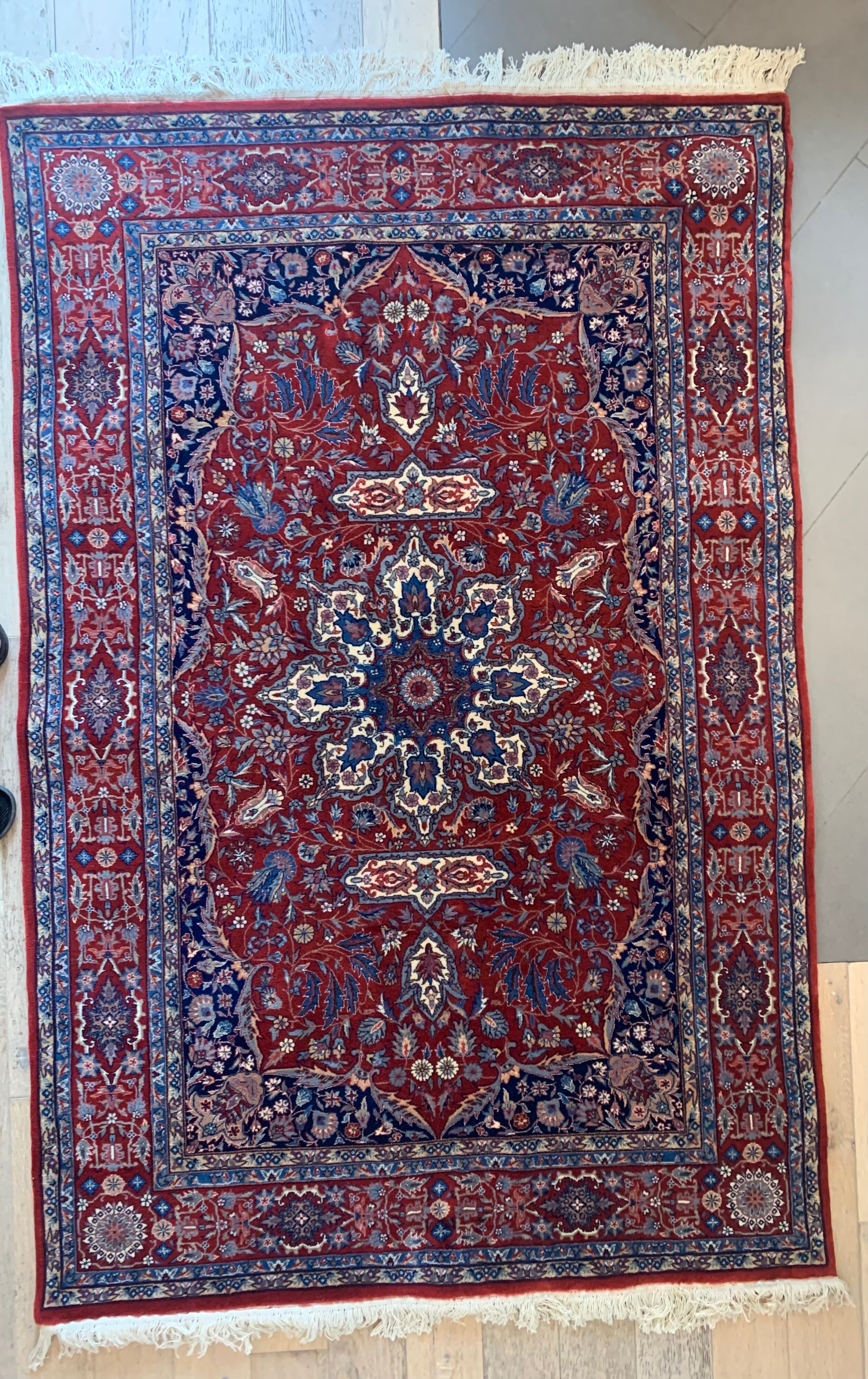 Handmade oriental carpet