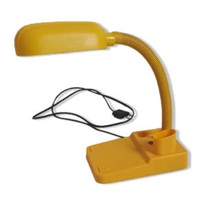 Lampe de bureau articulée - jaune