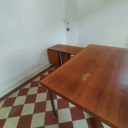 Bureau à caisson amovible dans le goût de Florence Knoll