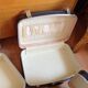 Set of three grey air hostess suitcases / vintage 60s-70s