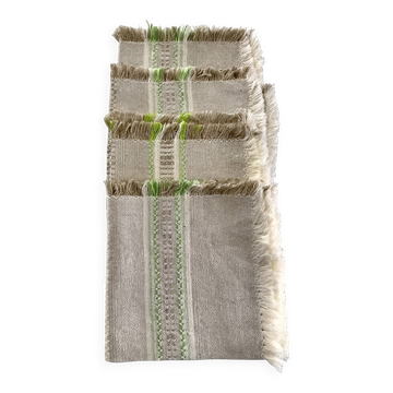 Serviettes de table vintage