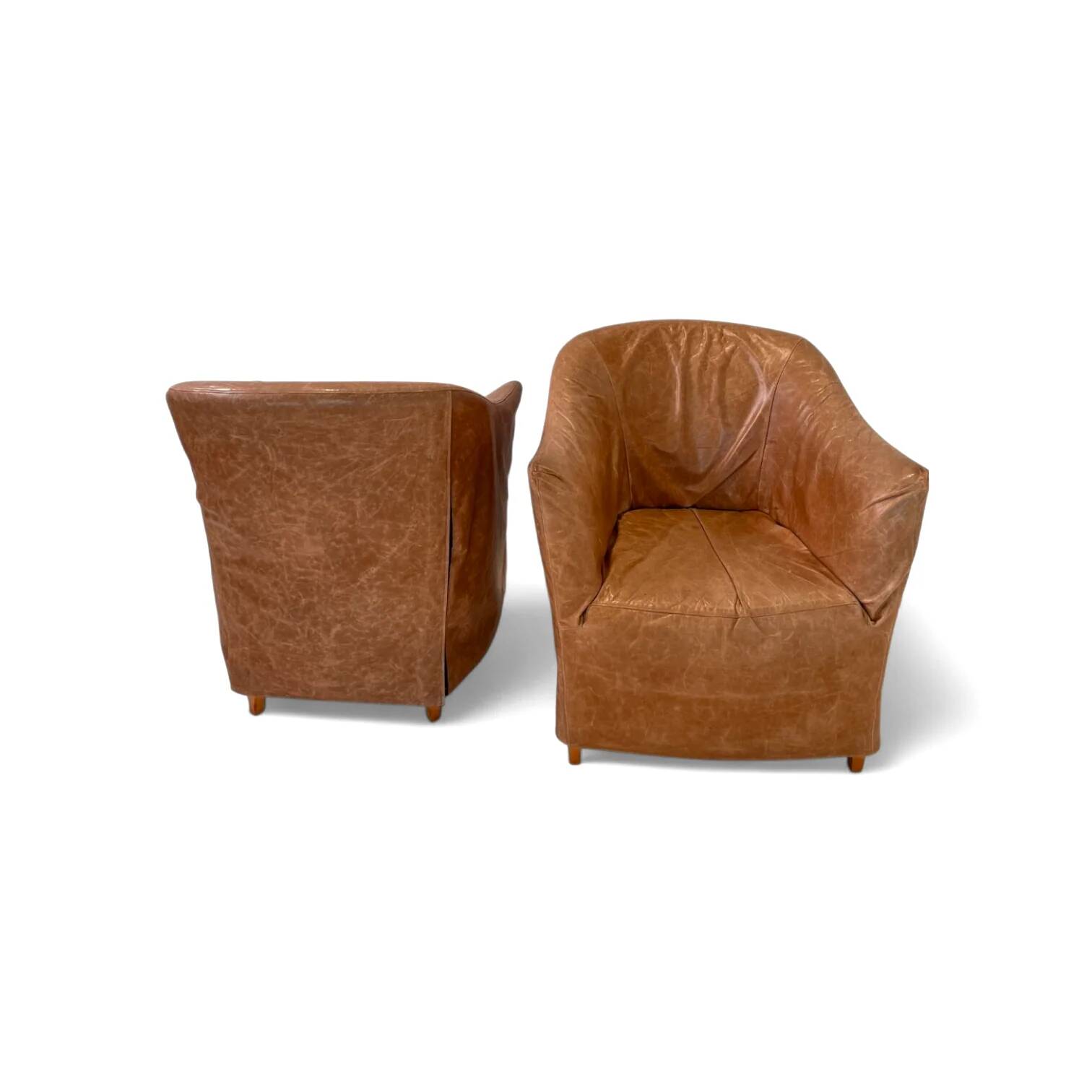 2 x Doralice lounge chair by Antonio Citterio / Paolo Nava / 1980s