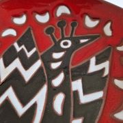 Vintage ceramic bowl by Jean Picart le Doux, circa 1960