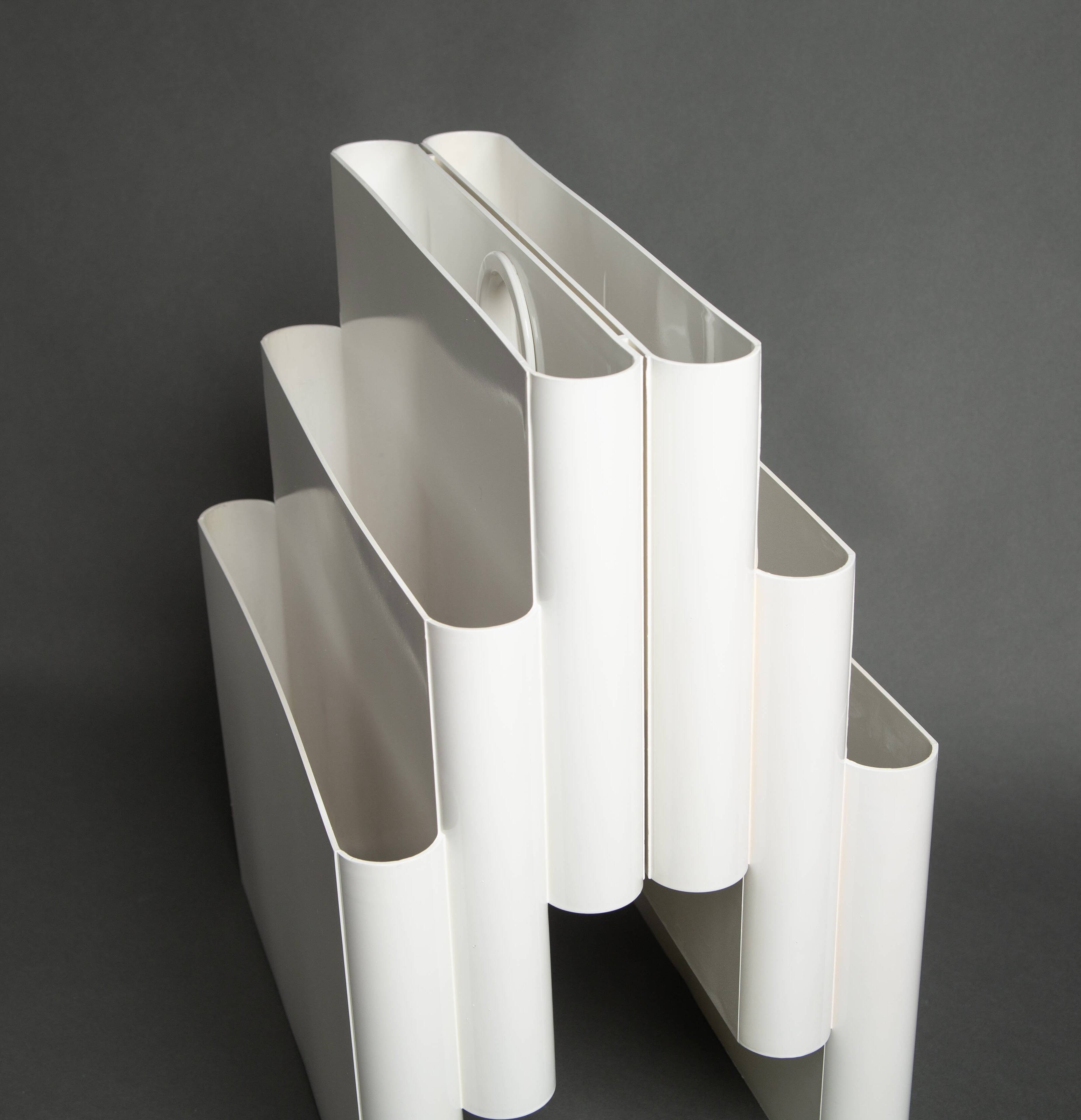 Giotto Stoppino magazine rack for Kartell, 1970