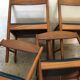 Lot de 4 chaises scandinaves teck 1960’s